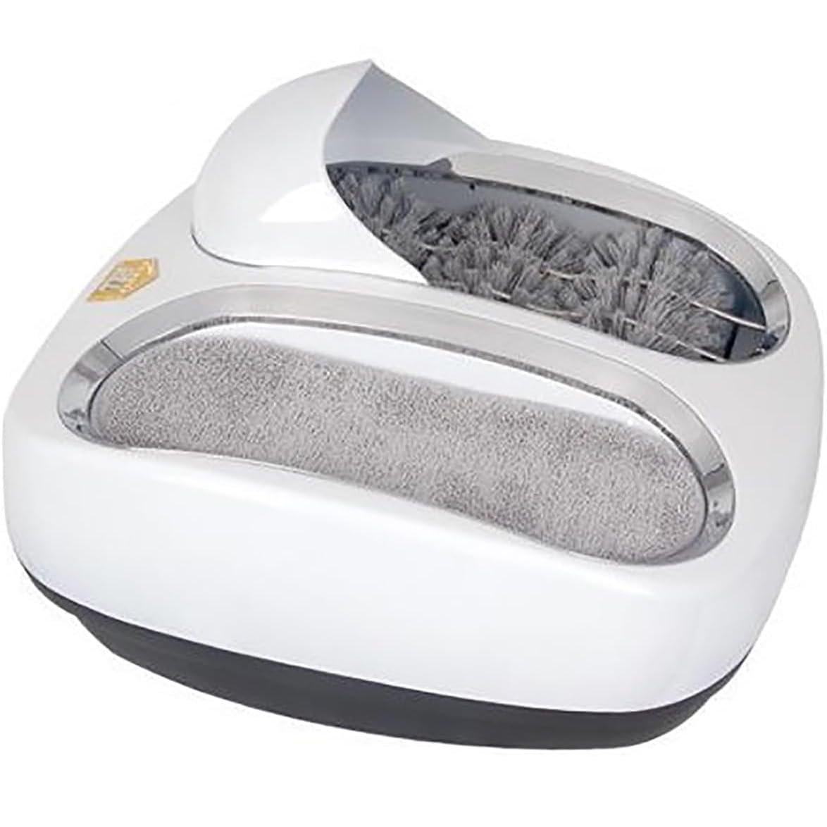 MRKU Sole Cleaning Machine - 80W Automatic Induction Shoe Polish for Commercial Use with Water Absorbent Pad,Ideal for Hotels