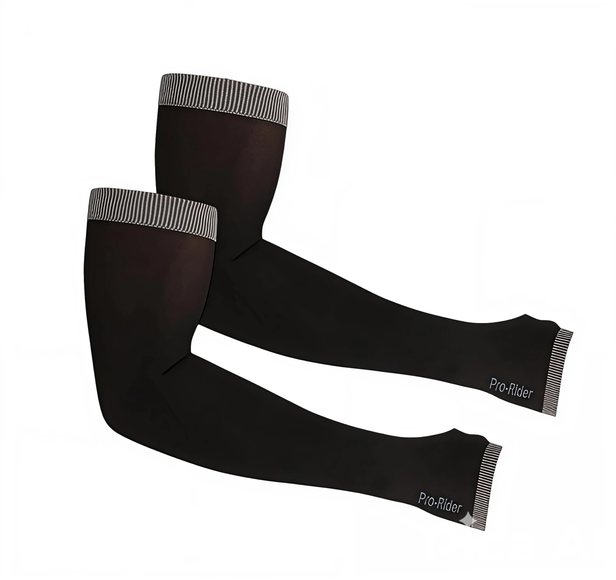 Pro Rider UV Protection Arm Sleeves with Thumb Holes, Nylon Sun Protection Hand Cover for Running and Cycling, Unisex-image-14