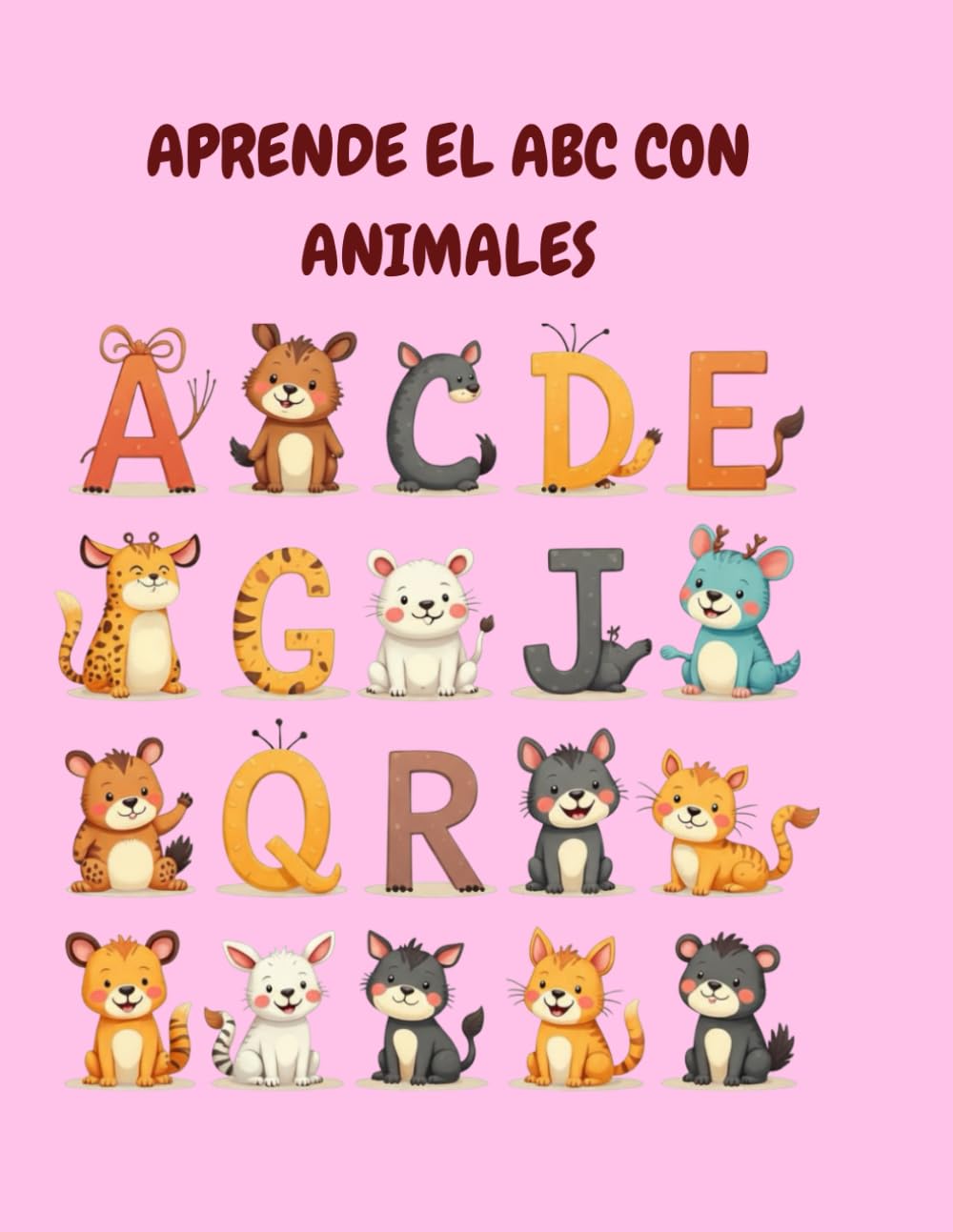 APRENDE Y PINTA EL ABC CON ANIMALES