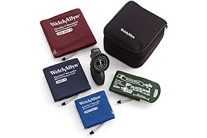 Tycos Sphygmomanometer DS58-MC Gauge with Family Practice Kit, Nylon Zipper Case