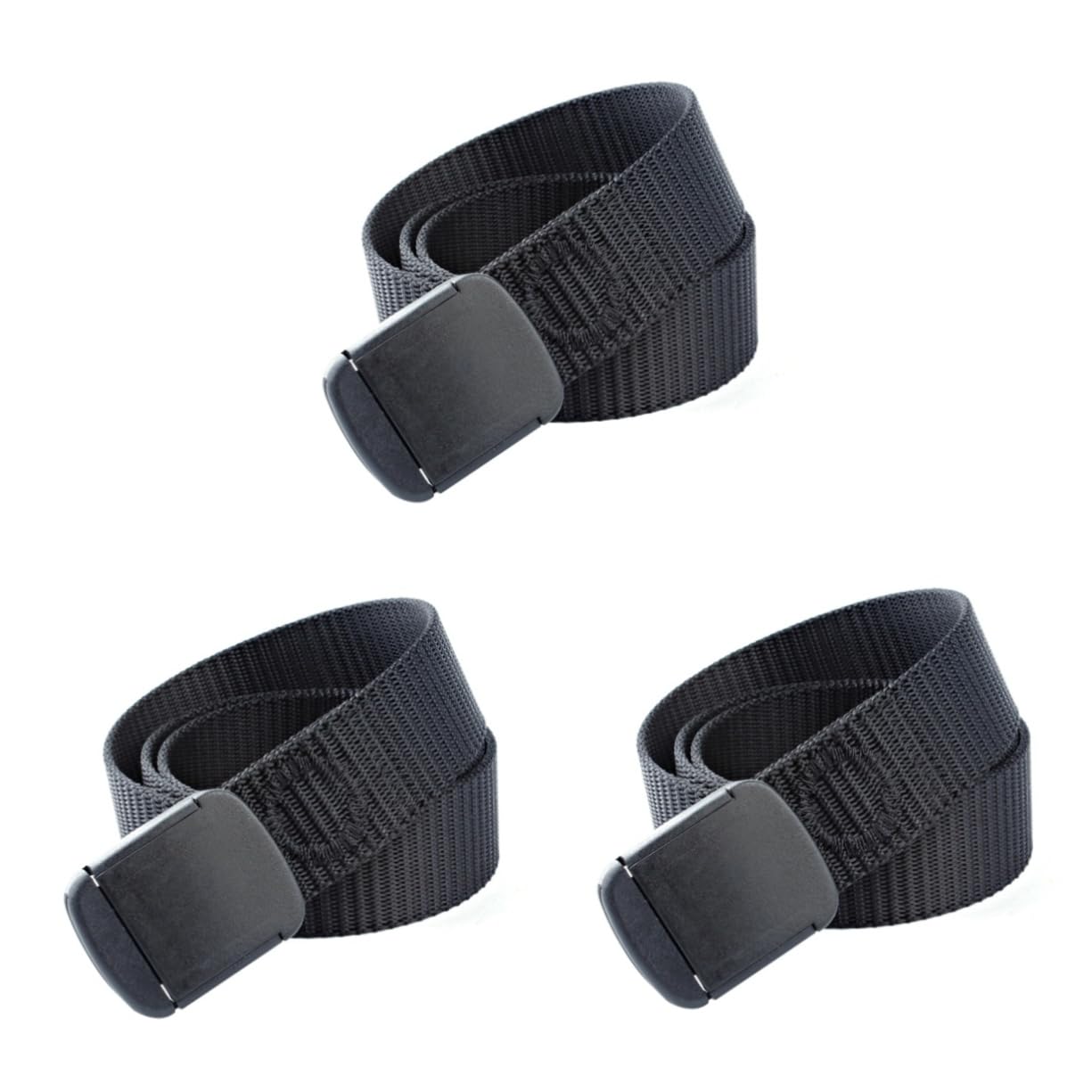 Holibanna 3pcs Field Operations Belt Quick-release Buckle Nylon Waistband Men's Boys