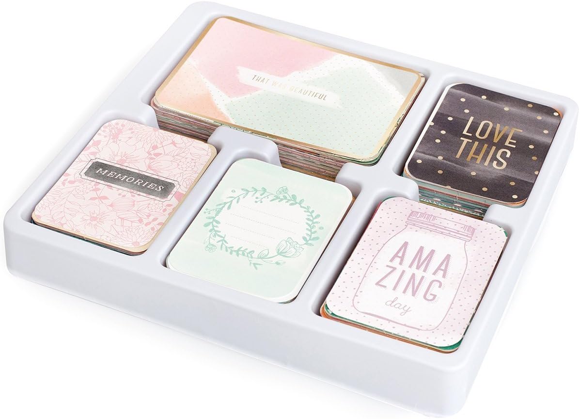 Project Life 380671 Kit Core Edition-Charming-Gold Foil (576 Pieces)