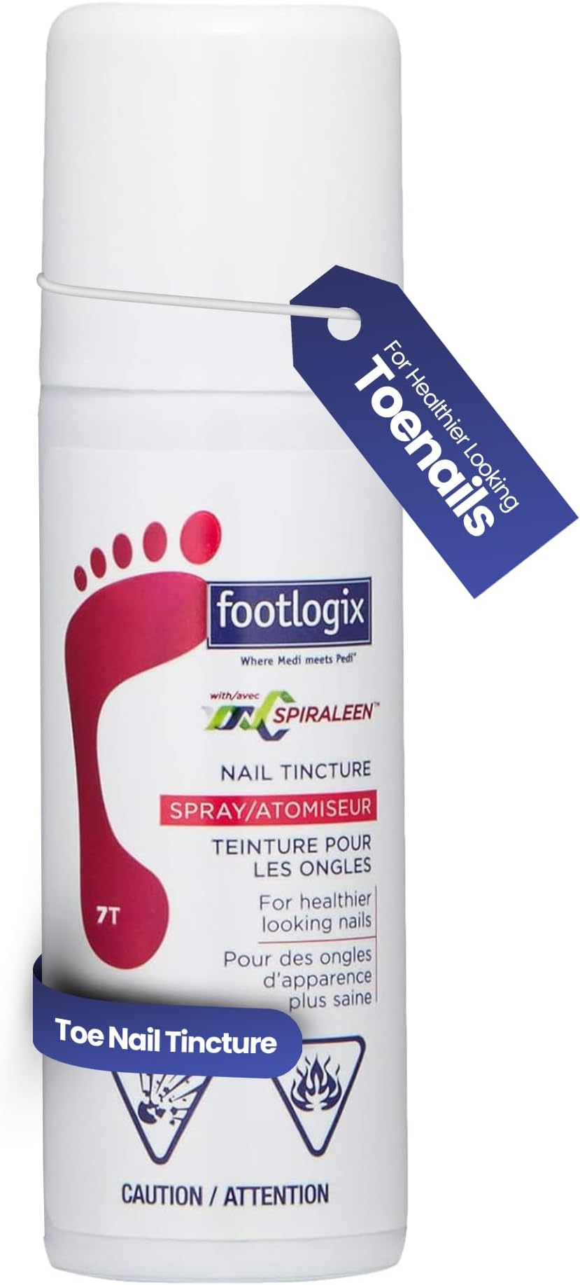 Footlogix Toe Nail Tincture with Spiraleen, 50ml