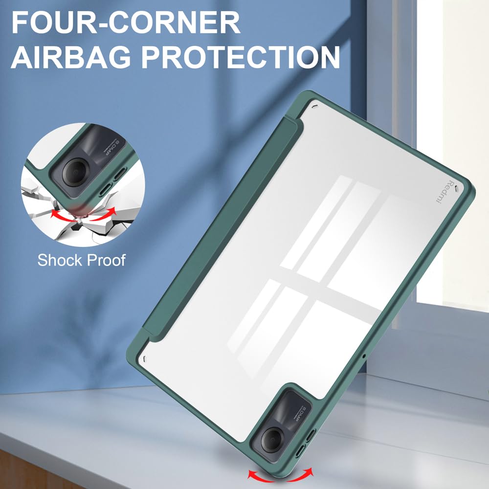 redmi pad se CN ダークグリーン タブレットケース 8000mAh redmi pad se CN ダークグリーン タブレットケース 8000mAh