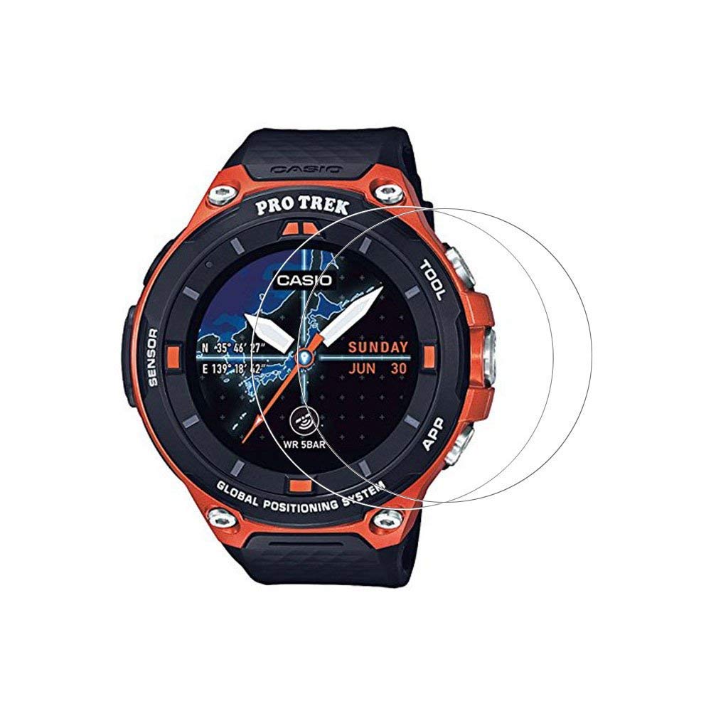 Amazon | Zshion for Casio WSD-F20 用 ガラスフィルム 強化ガラス 