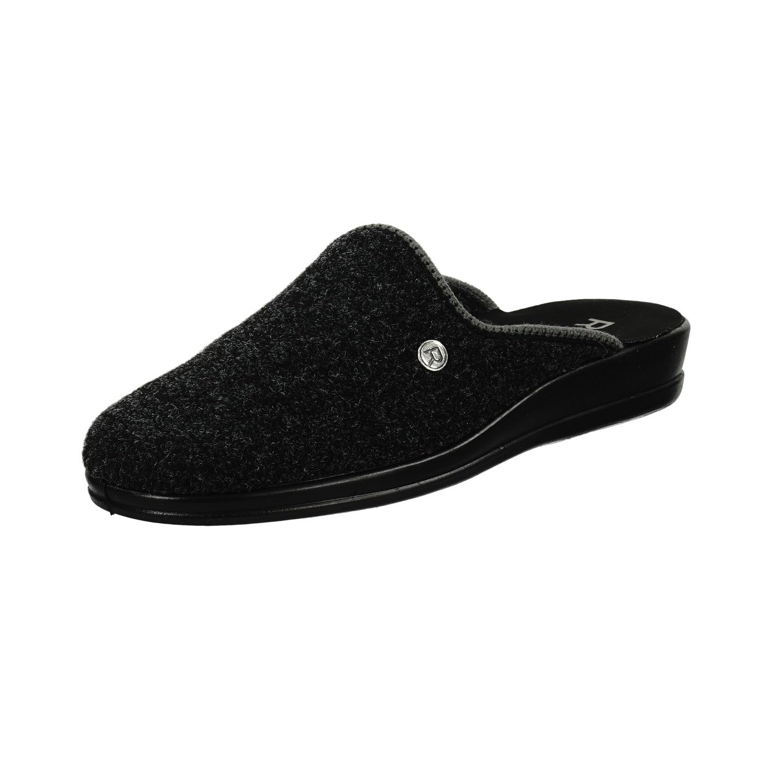 Rohde Lekeberg Men's Slippers Textile Slippers, Black (Black 90), 9.5 UK