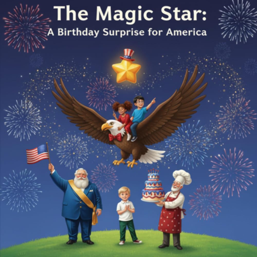 The Magic Star: A Birthday Surprise for America: A Sparkling Adventure About Friendship, Courage, and America’s Magical Birthday Celebration