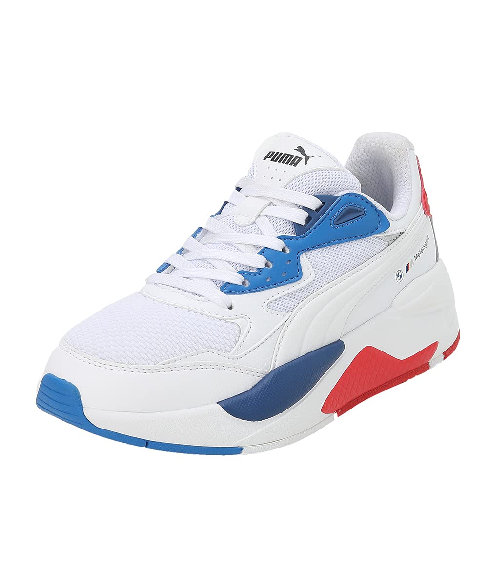 Puma Unisex-Kid BMW MMS X-Ray Speed Junior White-Pro Blue-Pop Red Sneaker - 4UK (30717406) (B09YXPBGJC) Amazon Price History, Amazon Price Tracker