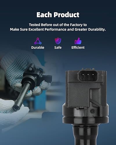 Vista 1330 de ECCPP Bobinas de encendido portátiles de repuesto para automóvil compatibles con Infiniti I30/para Nissan Maxima 3.0L V6 2000-2001 Reemplazo