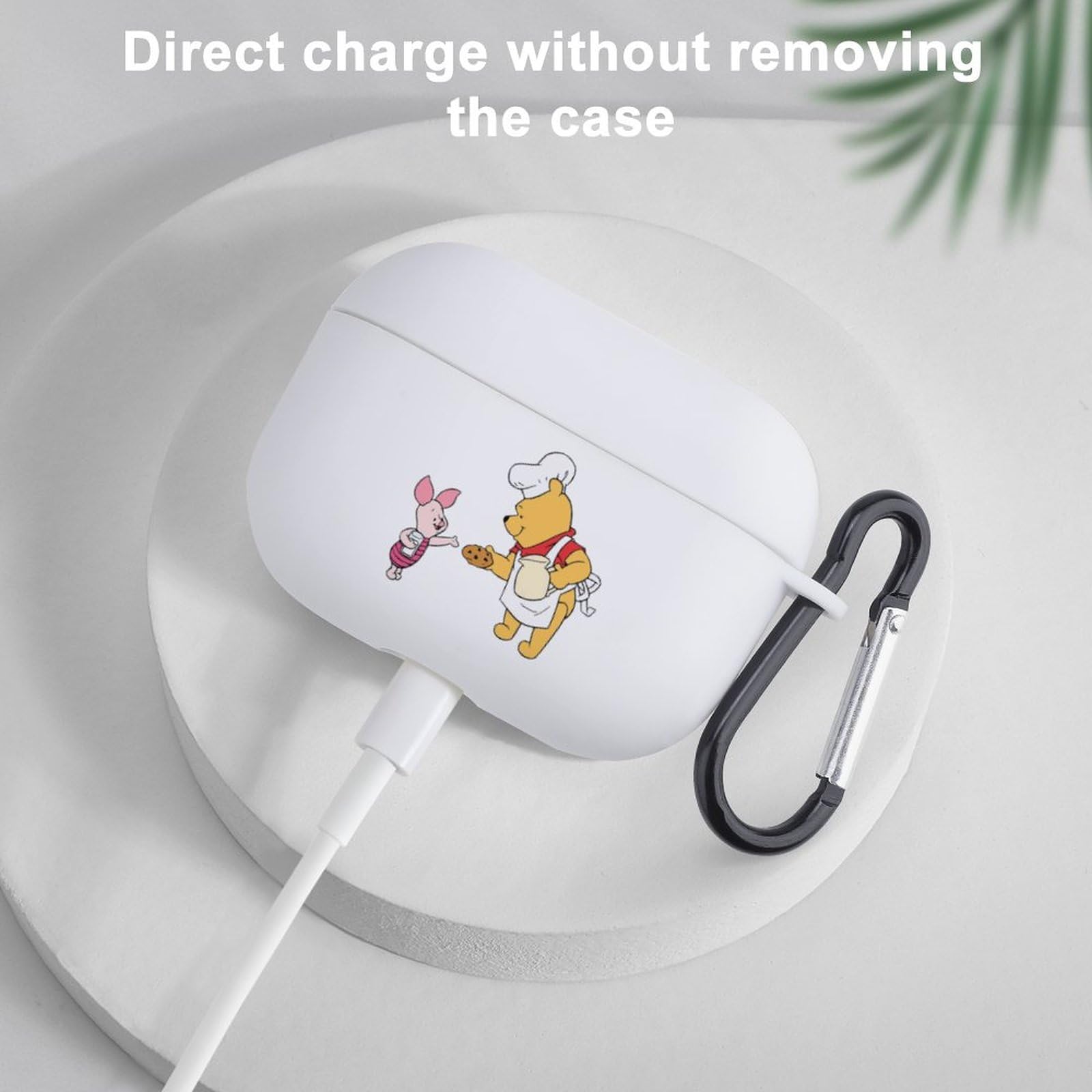 AirPods proケース イヤホンカバー 保護カバー　ピグレット Amazon | AirPods Proケース くまのプーさん ピグレット AirPods Pro