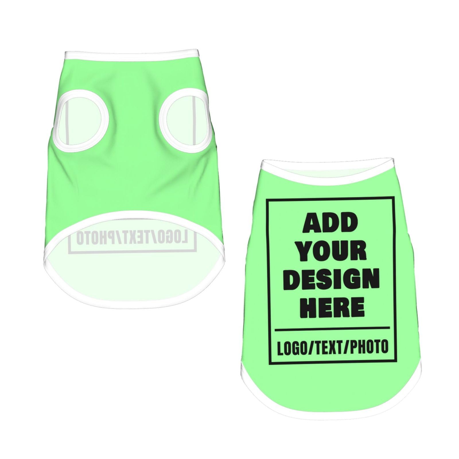 Personalised Dog Coat Custom Dog Jacket with Image Text Name Custom Puppy Coats for Small Dogs Design Your Add Logo Photo Personalised Halloween costume for Dogs Cats Birthday