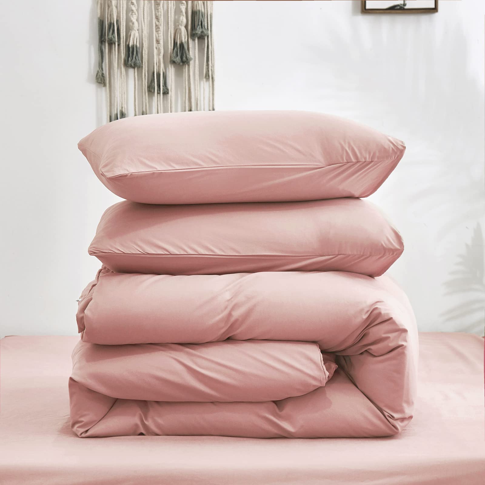 HOUSSE DE COUETTE RÉVERSIBLE BICOLORE VERT 702 / BLANC 100% COTON LIT