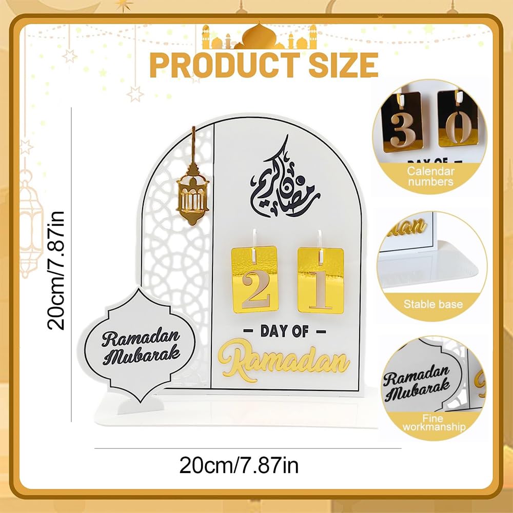 Amebleak Ramadan Calendar Eid Mubarak Decoration Eid Mubarak Advent Calendar Ramadan Calendar Children Countdown Calendar Ornament Prayer Ramadan Mubarak Decoration Living Room Ramadan Gifts for