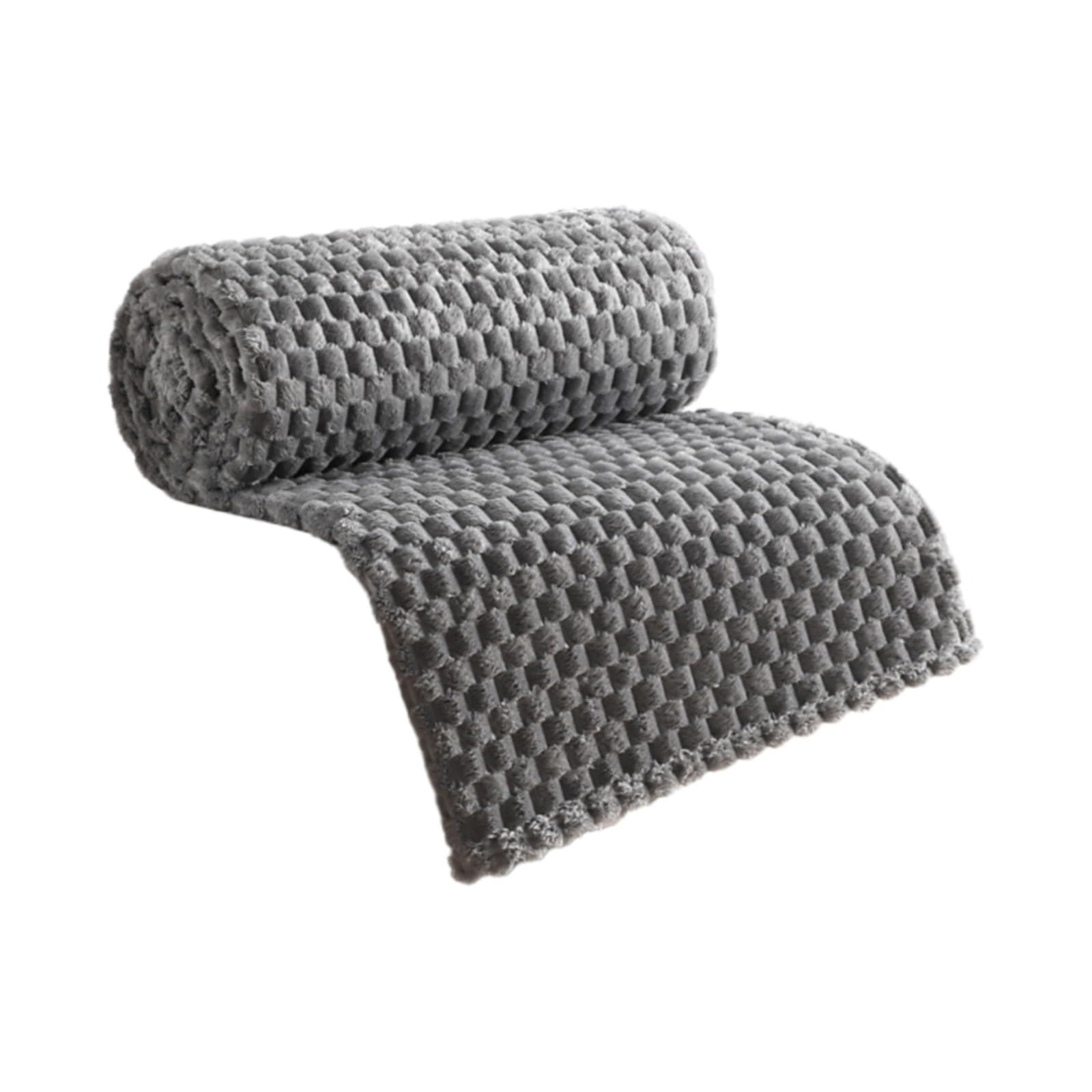 Fleece Blanket for Bed - Soft Cosy Fluffy Throw Blankets, Sherpa Fleece Throw Blanket，Soft Warm Sofa Throws Reversible Throws For Bed Sofa Couch - 70x100 cm