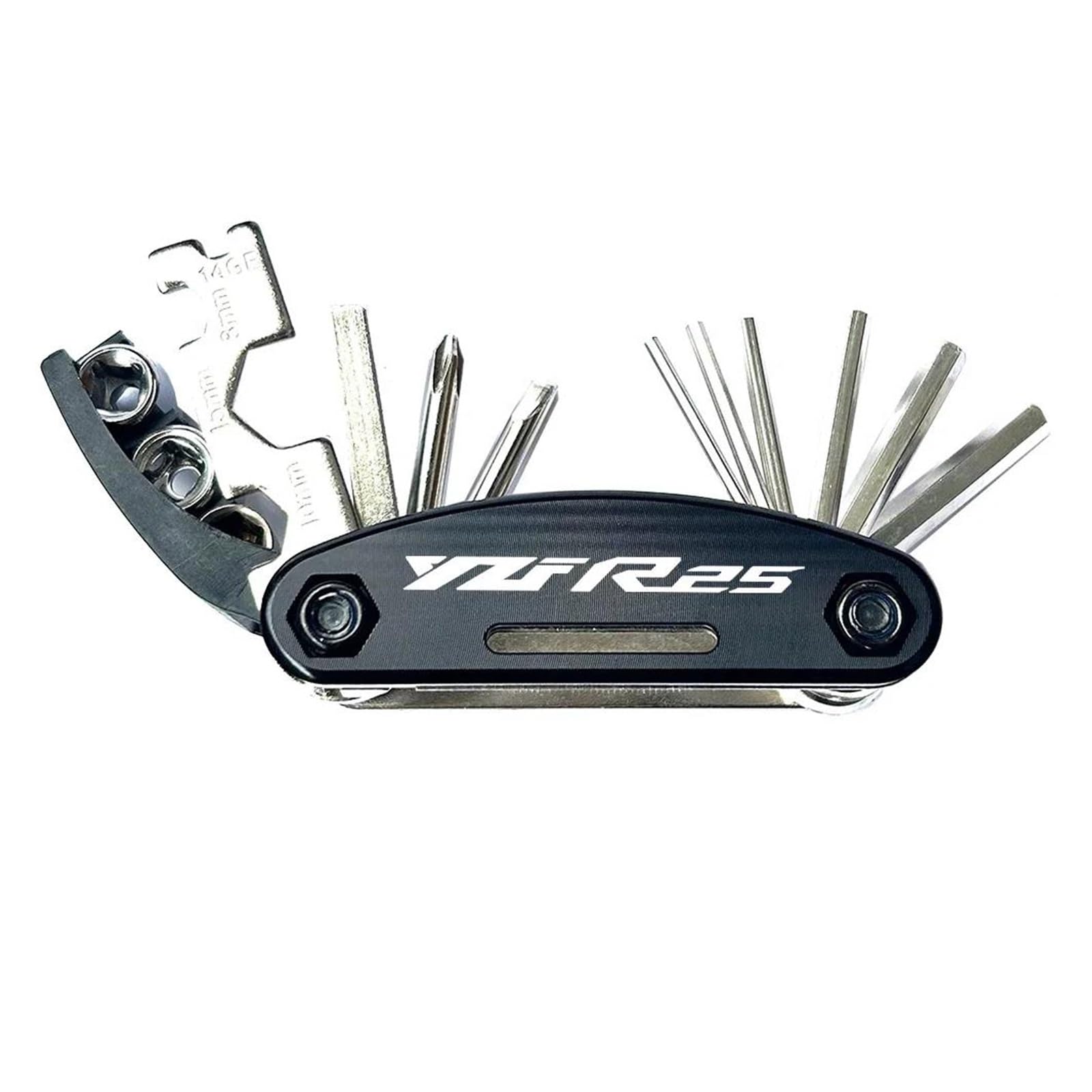 Screwdriver Wrench Screwdriver Set for YZF R1 R1M R3 R25 R6 R125 600R 750R YZFR25 YZFR6 YZFR3(Black6)