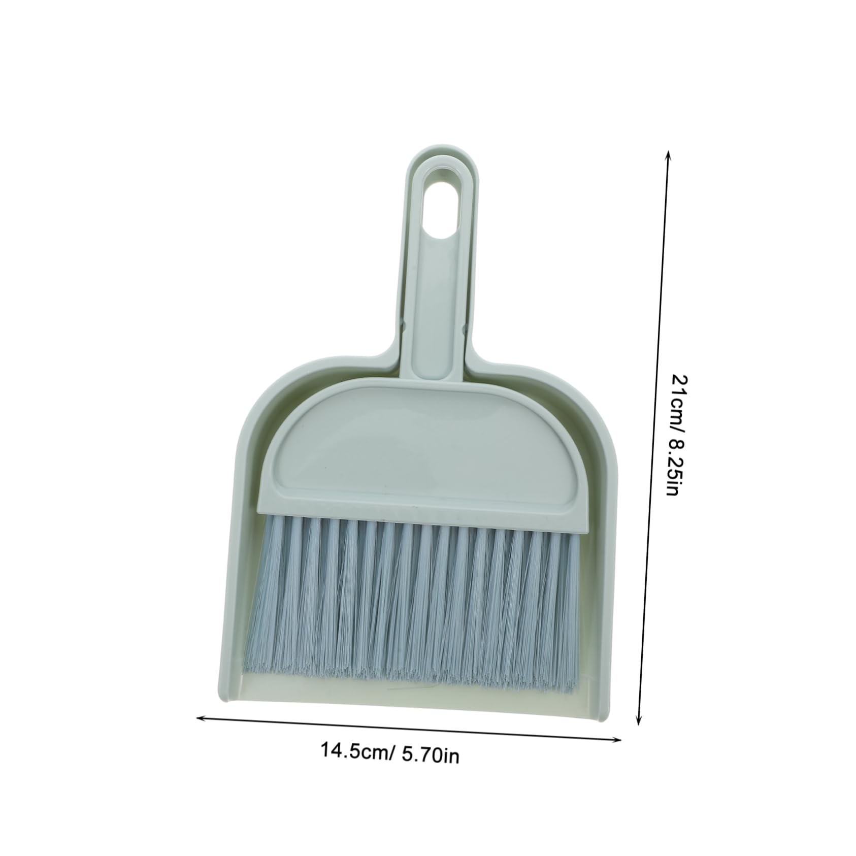 Ciieeo Broom Dustpan Set Mini Hand Broom Brush Compact Cleaning Kit for Home Office Car