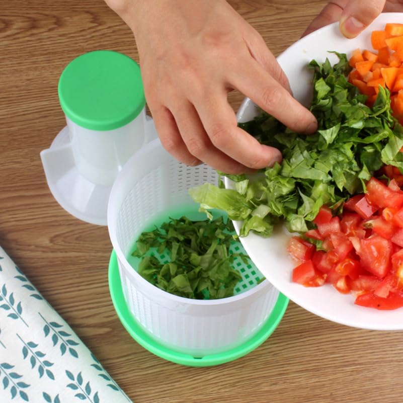 HAKIDZEL 1pc Vegetable stuffing dehydrator salad washer dryer Lettuce Washer and Dryer kitchen fruit vegetable water drain food strainers Filling Squeezing Tool pp portable Fresh bowl