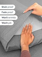 Vista 399 de Extra Deep Pocket Split King Sheets - 5 Piece Breathable & Cooling Bed Sheets - Hotel Luxury Bed Sheet Set - Soft, Wrinkle Free & Comfy - Easily