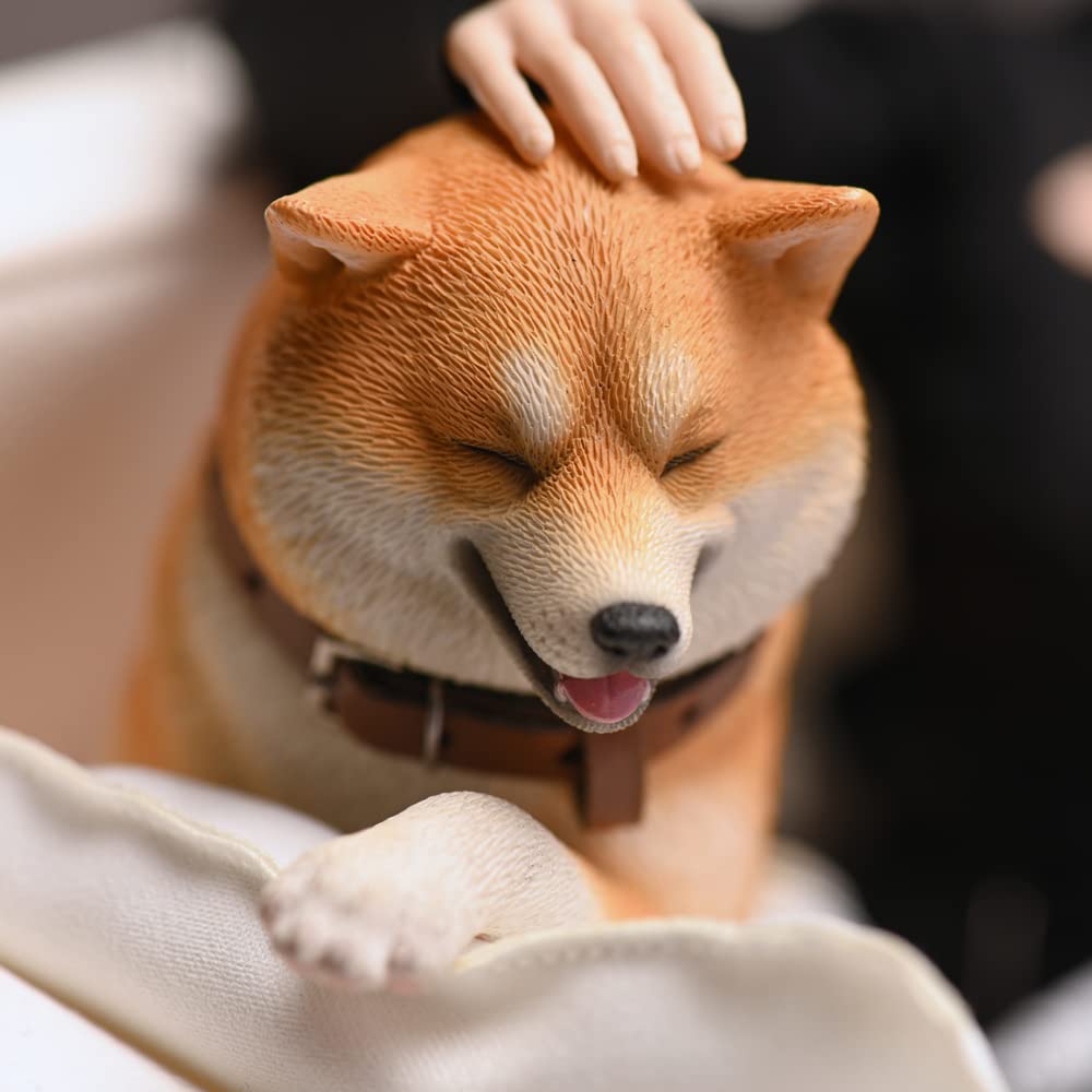 JXK Decoração Shiba Inu, Beckoning Shiba Inu, presente para