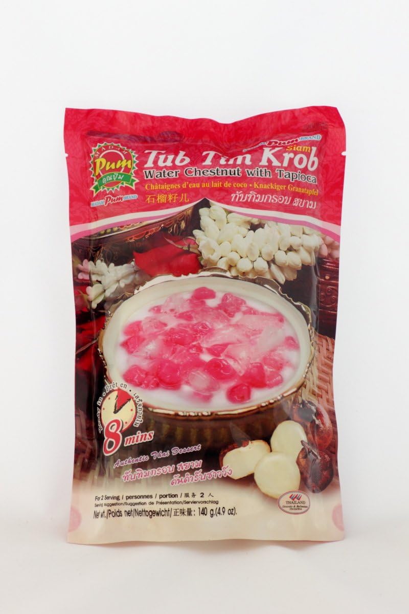 Madam Pum Water Chestnut with Tapioca Thai Dessert - 4.9 Oz