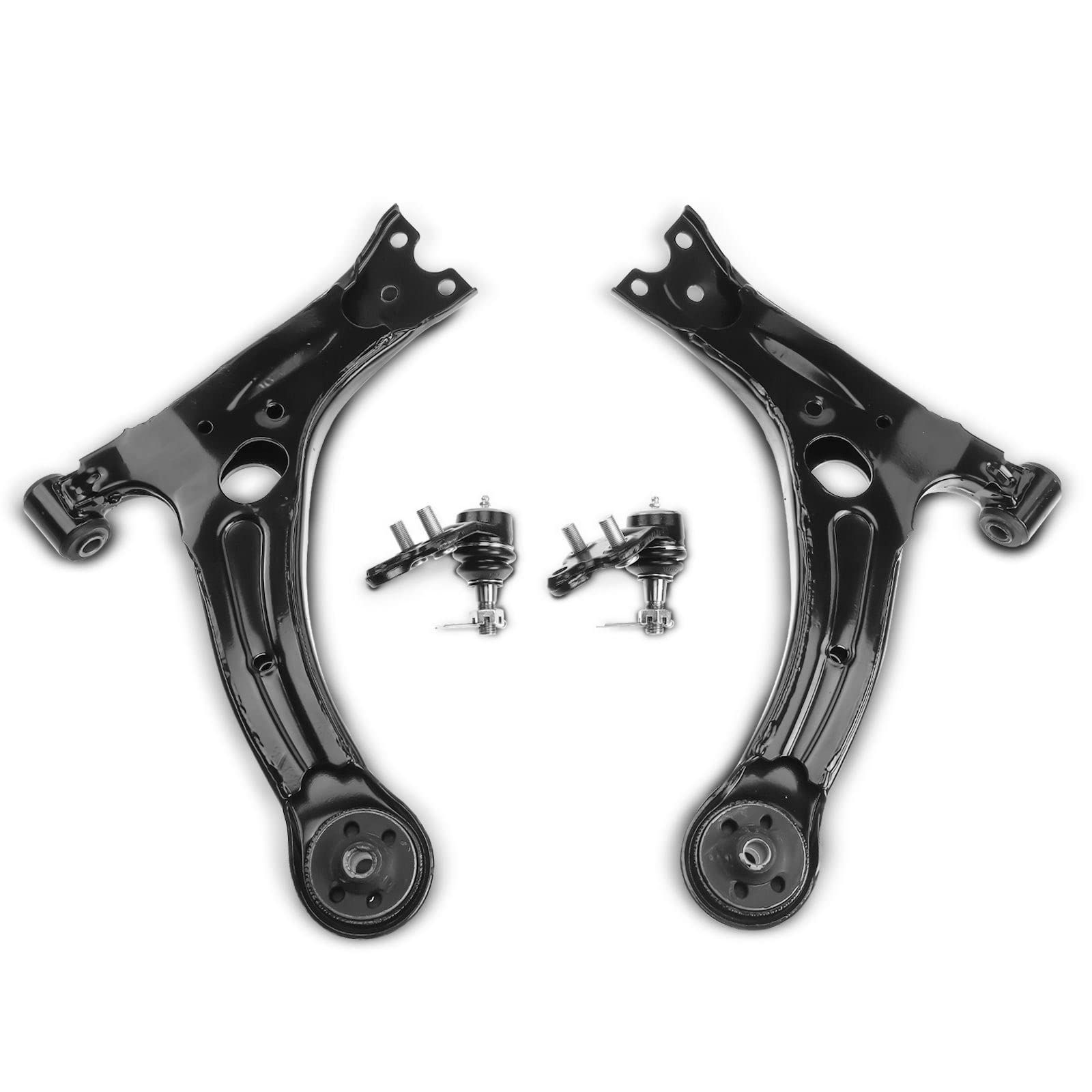 Photo 1 of A-Premium Set of 4, Front Lower Control Arm, Lower Ball Joint, Compatible with Toyota Corolla 2009-2013, Matrix 2003-2008, Pontiac Vibe 2003-2008