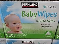 Vista 3 de Kirkland Signature Toallitas para bebé, ultra suaves, sin perfume, 100 toallitas