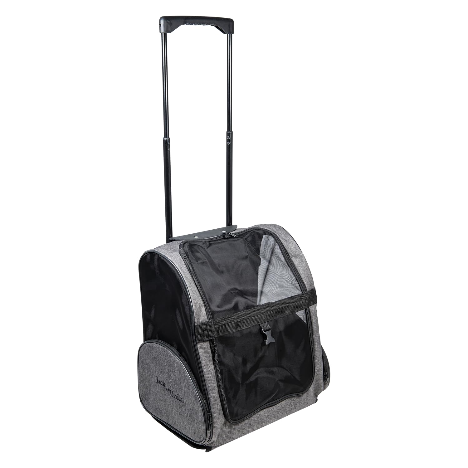 JACK AND VANILLA JV Reisetrolley Grijs/Zwart-40 x 26 x 40 cm