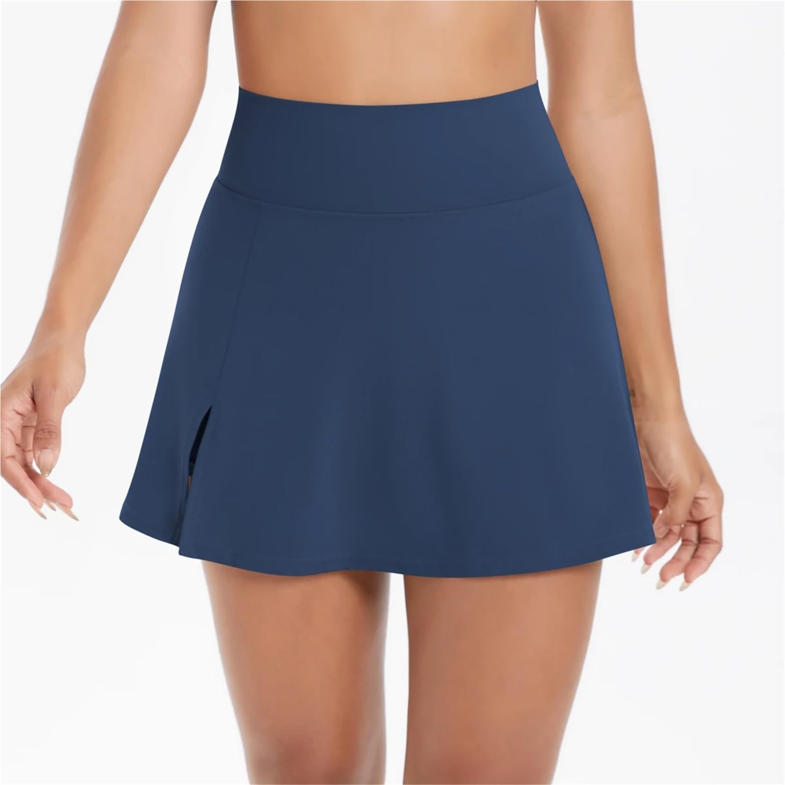 Falda Corta Deportiva de Yoga y Fitness for Mujer, de Secado rápido, elástica, de Doble Capa, for Correr y Entrenar. para Correr y Hacer Ejercicio Físico