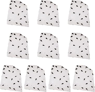 10PCS Small Artificial Fruit Slices Realistic Fake Kiwifruit Slices Dragon Blocks Petals Bright