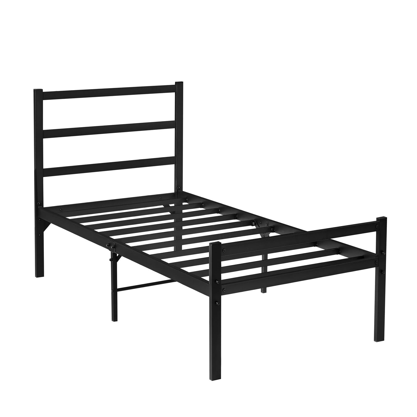 Amazon.com: Metal Twin Bed Frame, Black Bed Frame Twin with