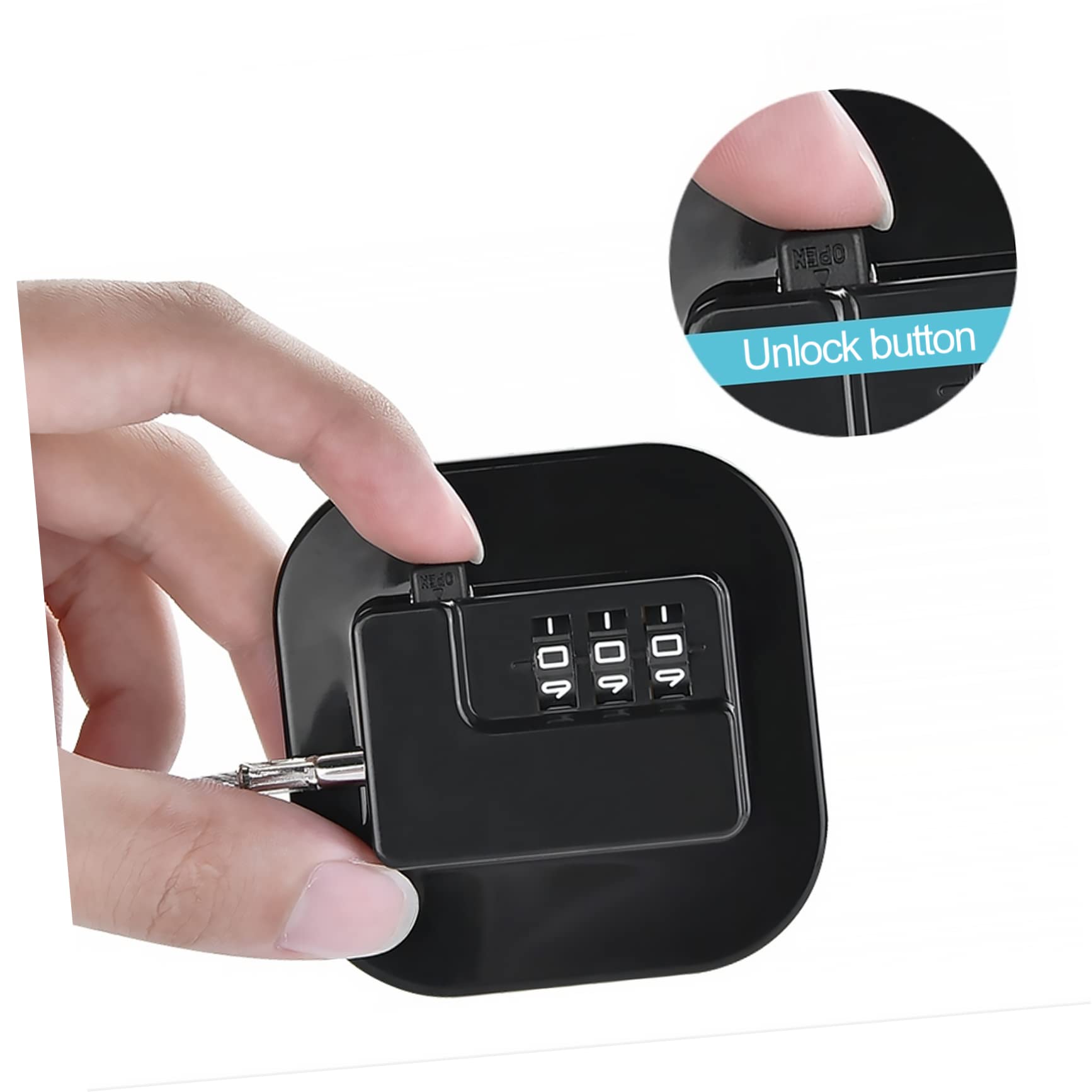 Cerradura de Seguridad para Puerta de Refrigerador Contraseña Digital