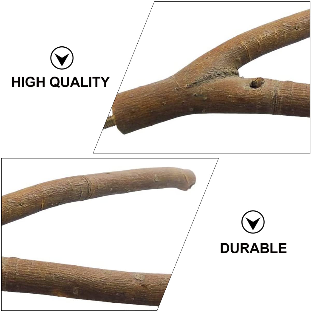 POPETPOP 30 Piezas Loro De Juguete Percha De Pájaro De Madera Juguetes De Pájaros Grandes Soporte para Jaula De Loros Puesto De Juego para Loros Percha De Paloma El Pájaro Xuan Feng