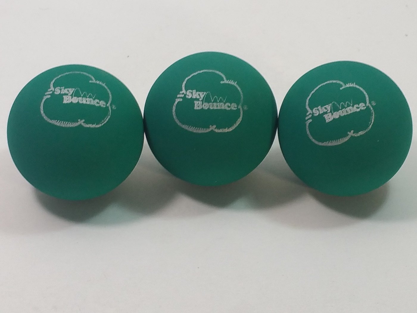 Sky Bounce Green Handball Set of 12 (1 Dozen) Balls