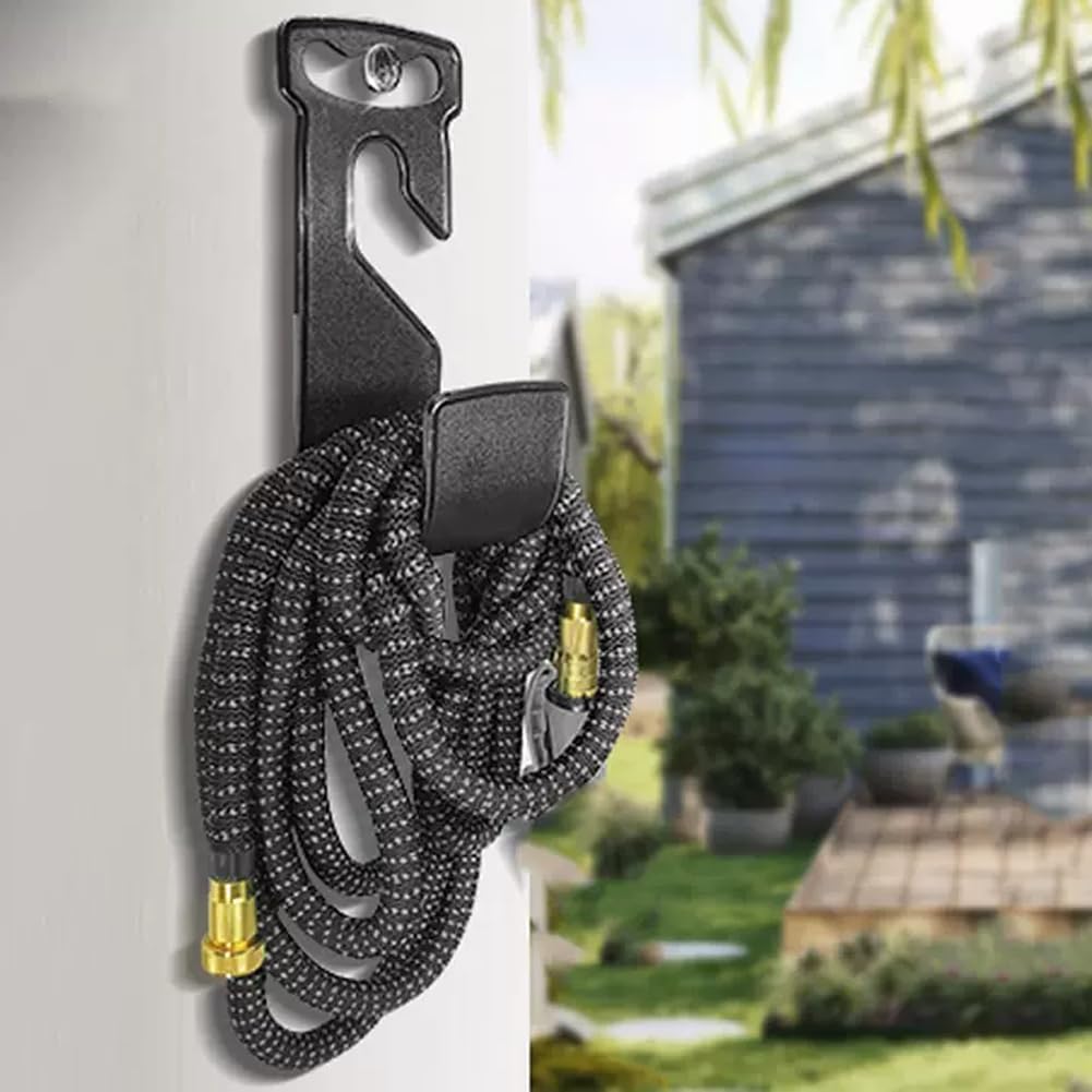 Tubo da giardino espandibile da 60 m, tubo interno in lattice doppio più forte, evita perdite, tubo magico con pistola a spruzzo a 9 funzioni, versione estesa