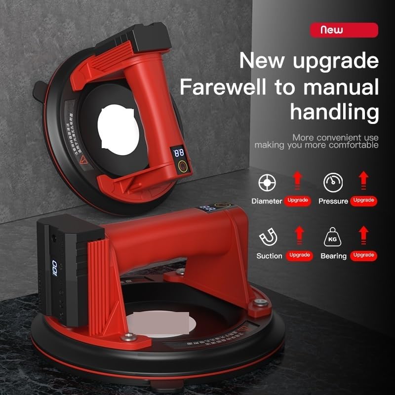 Ventouse Sans Fil, Ventouse Électrique Avec Baromètre, Boîte À Outils