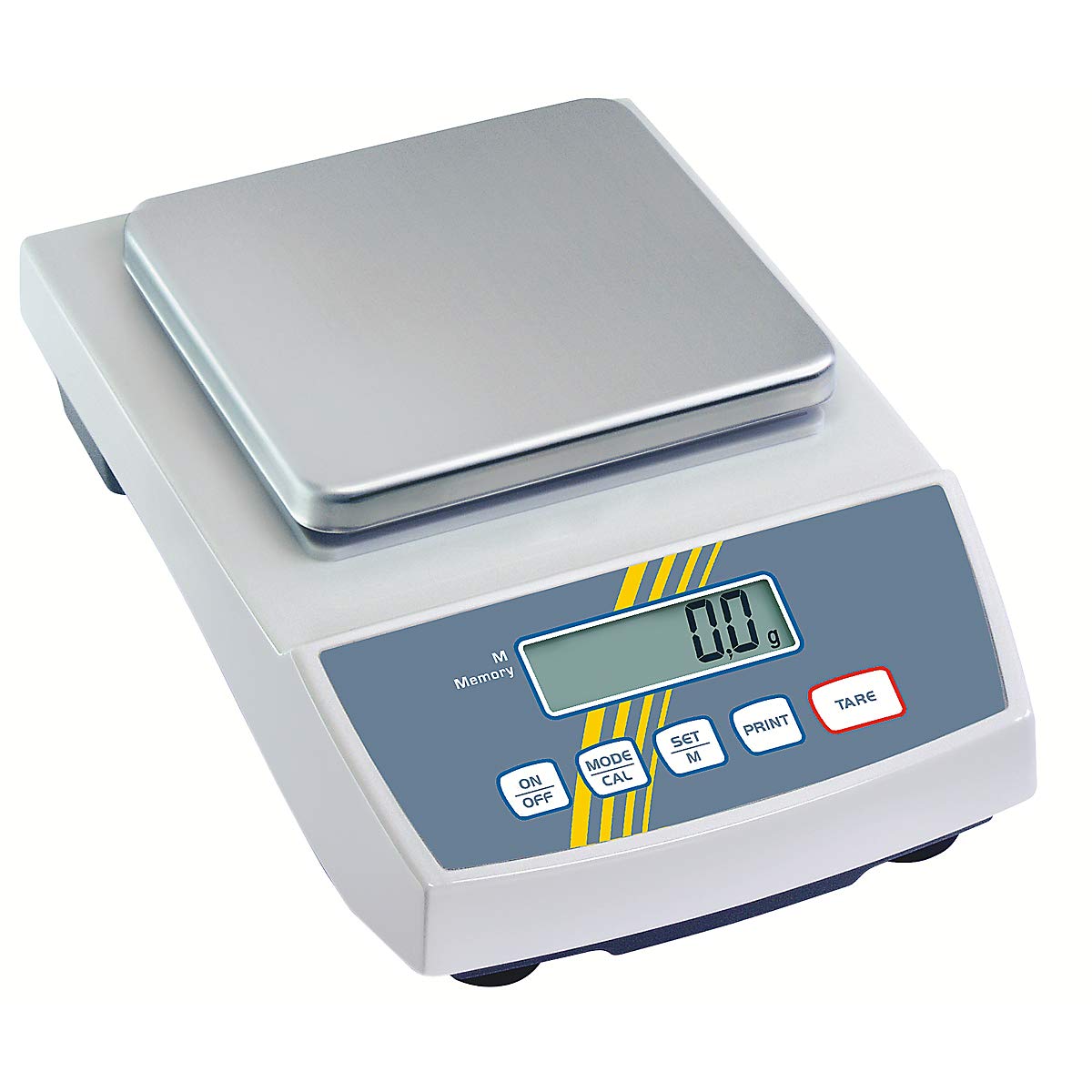 Bilancia di precisione KERN PCB 2000-1 Intervallo di pesatura 2 kg Leggibilità 0.1 g alimentato dalla rete tramite batt