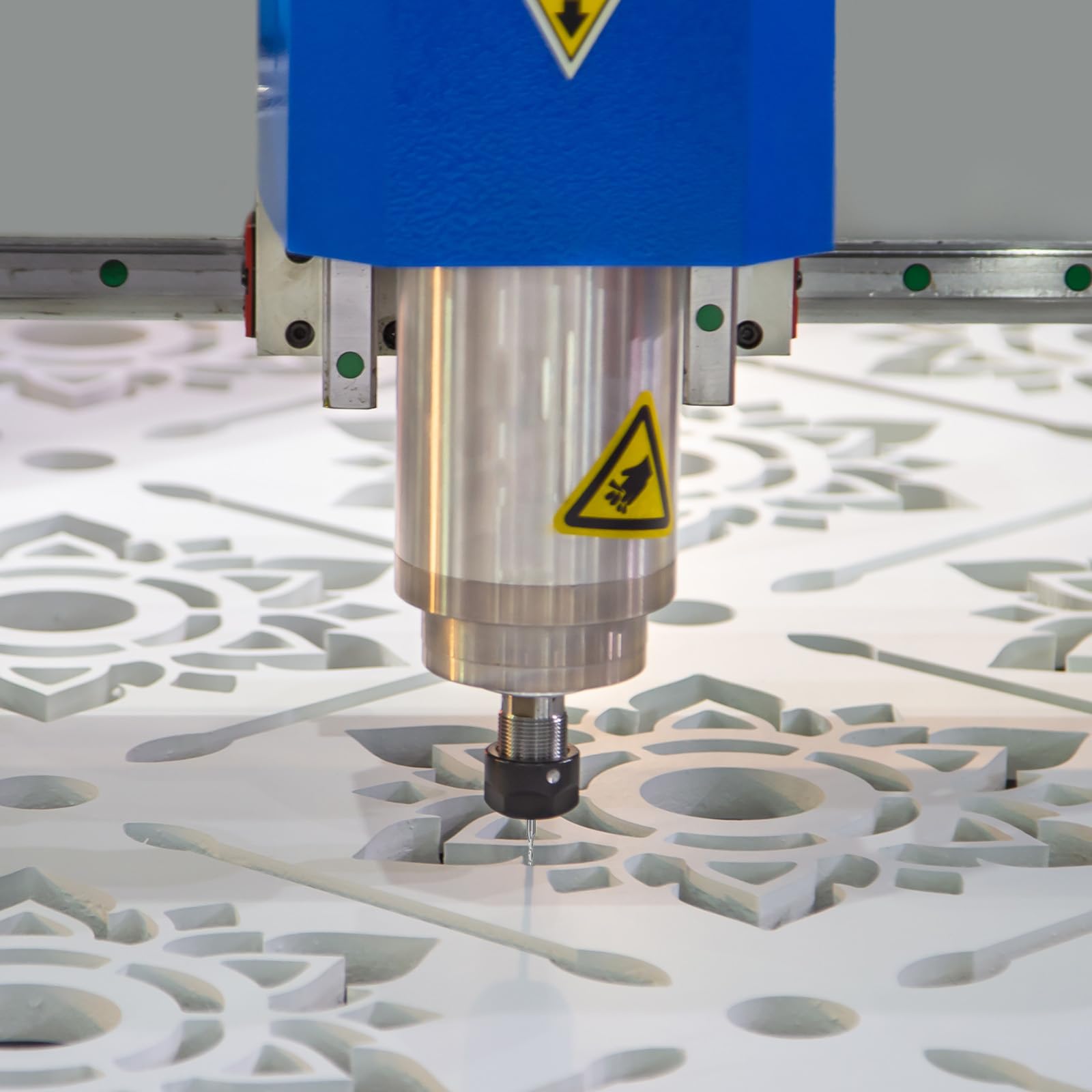 sourcing map 10 punte per fresa CNC a spirale, diametro 1,0 mm, codolo da 1/8", taglio a 2 scanalature, in carburo solido, con lunghezza di taglio di 6 mm, per legno, plastica, metallo morbido,