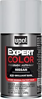 U-POL Expert Color, For Nissan K23, Automotive Spray Paint, Professional Grade, Long-Lasting, Easy-To-Use, Brilliant Silver