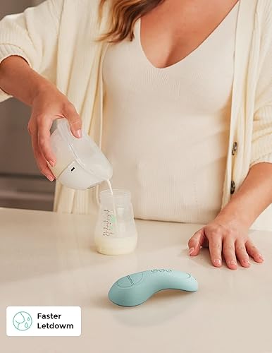 Miniatura 5 de Momcozy Masajeador de lactancia rodante con calor, masaje real 3 en 1 para aliviar conductos obstruidos, masajeador de senos para amamantar, mejorar