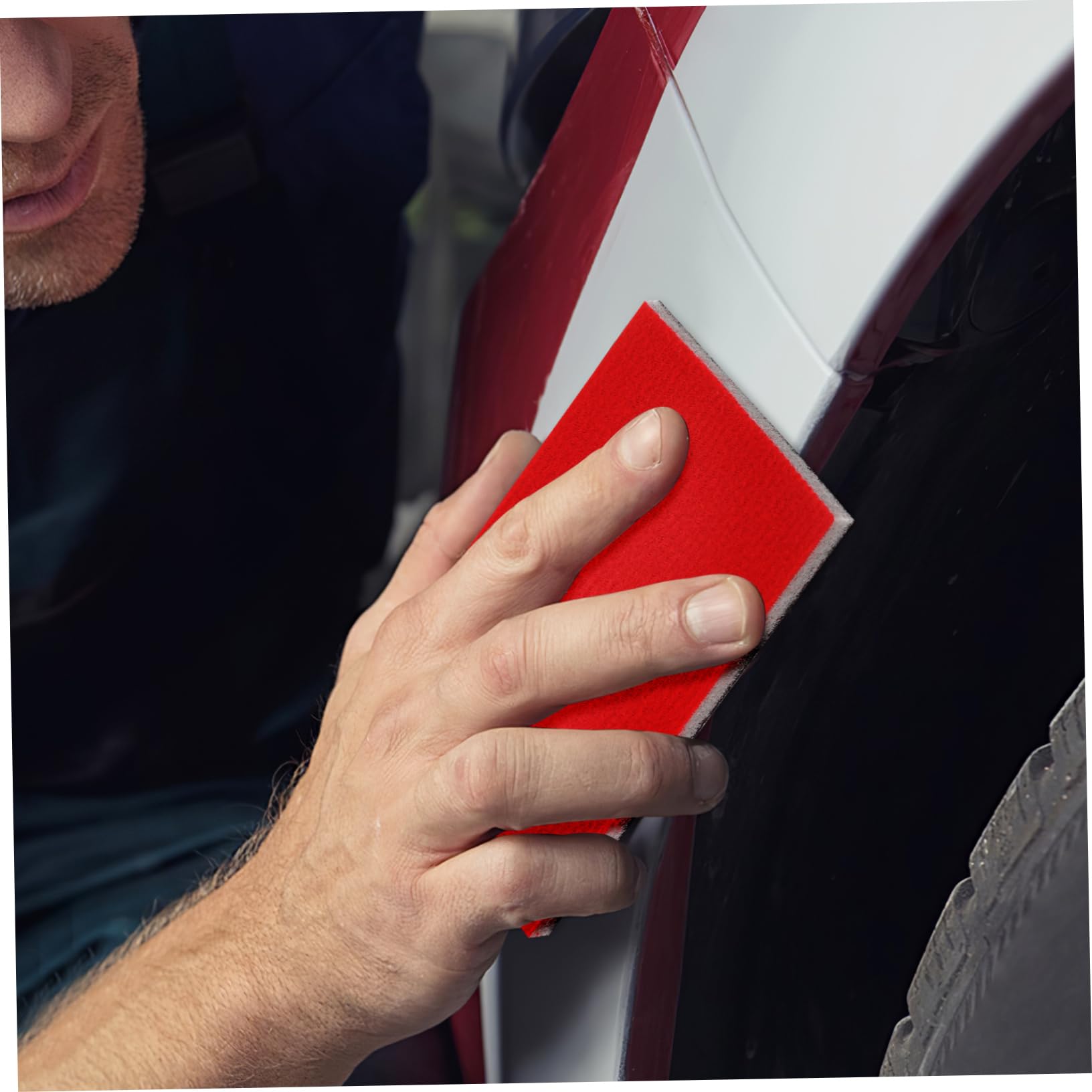 SOLUSTRE 60stücke Sandpapier Schleifschwämme Für Auto Und Körnung Robust Wiederverwendbar Für Präzises Schleifen Und Polieren