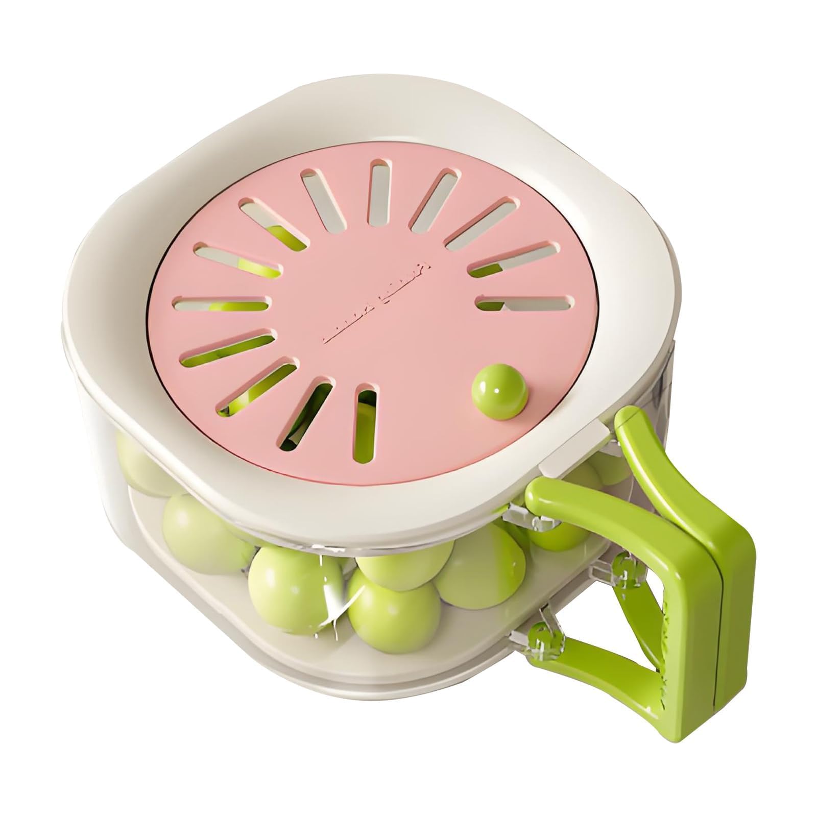 2 in 1 Draining and Preservation Basket Fruit Bowl with Lid with Strainer