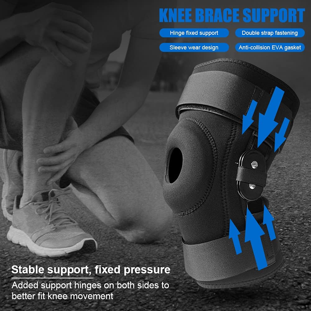 Kniebandage Tragen Sie den Knieschutzpolster for Arthritis-Hülsenschutz-Trägerstütze Knee Support