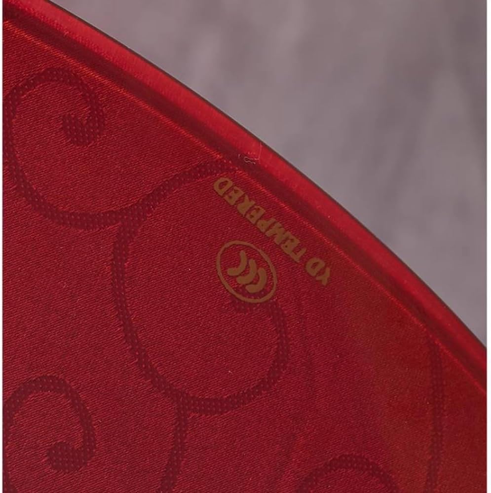 32in Round Brown Glass Table Top Tempered Glass Coffee Tables Top Outdoor Patio Table Tops, Glass Table Protector, Restaurant Replacement Table Top(45cm-17.7in)