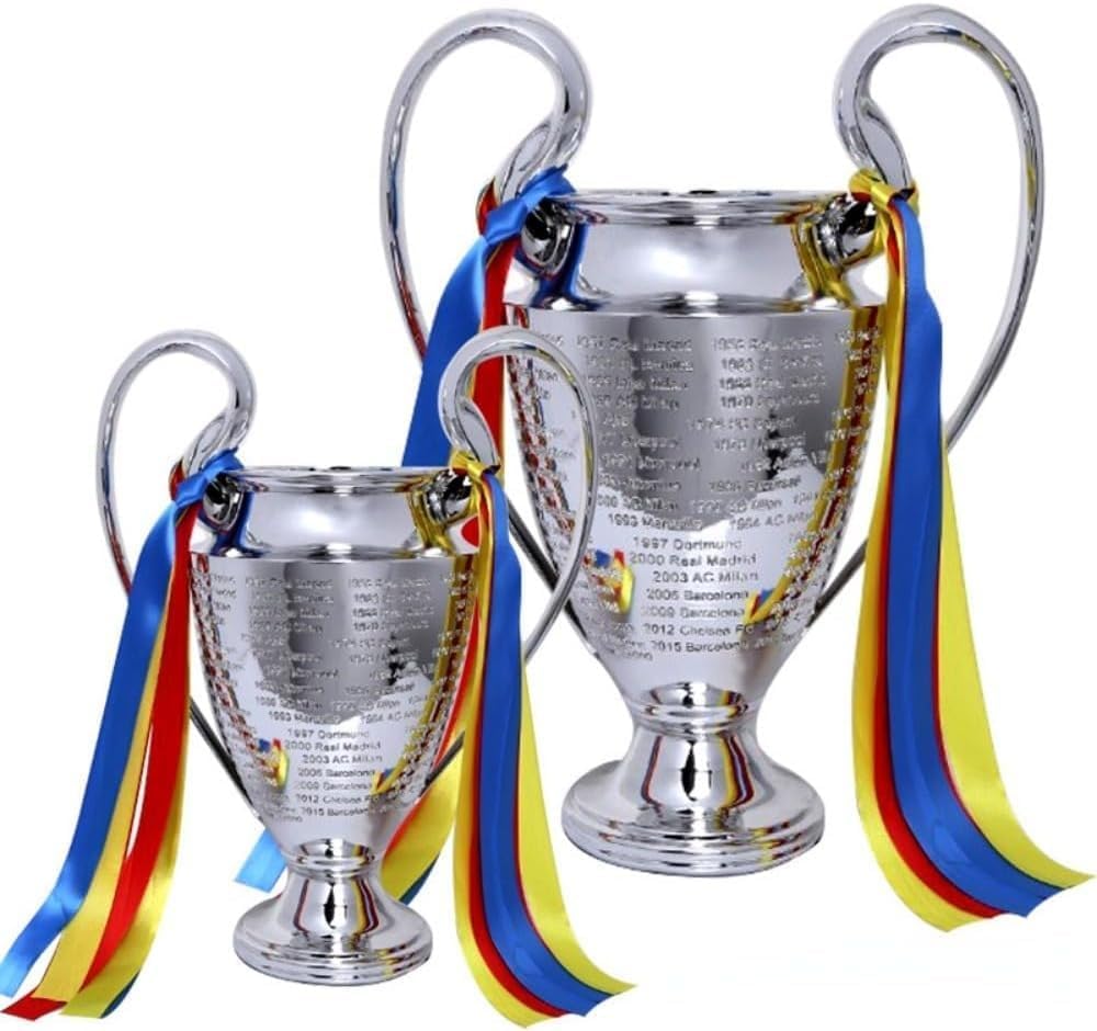 Trofeo del Campeonato Europeo, Trofeo de Campeones de Orejas Grandes, Recuerdo para fanáticos del fútbol para Premios, decoración del hogar, Adornos artísticos, 15 cm