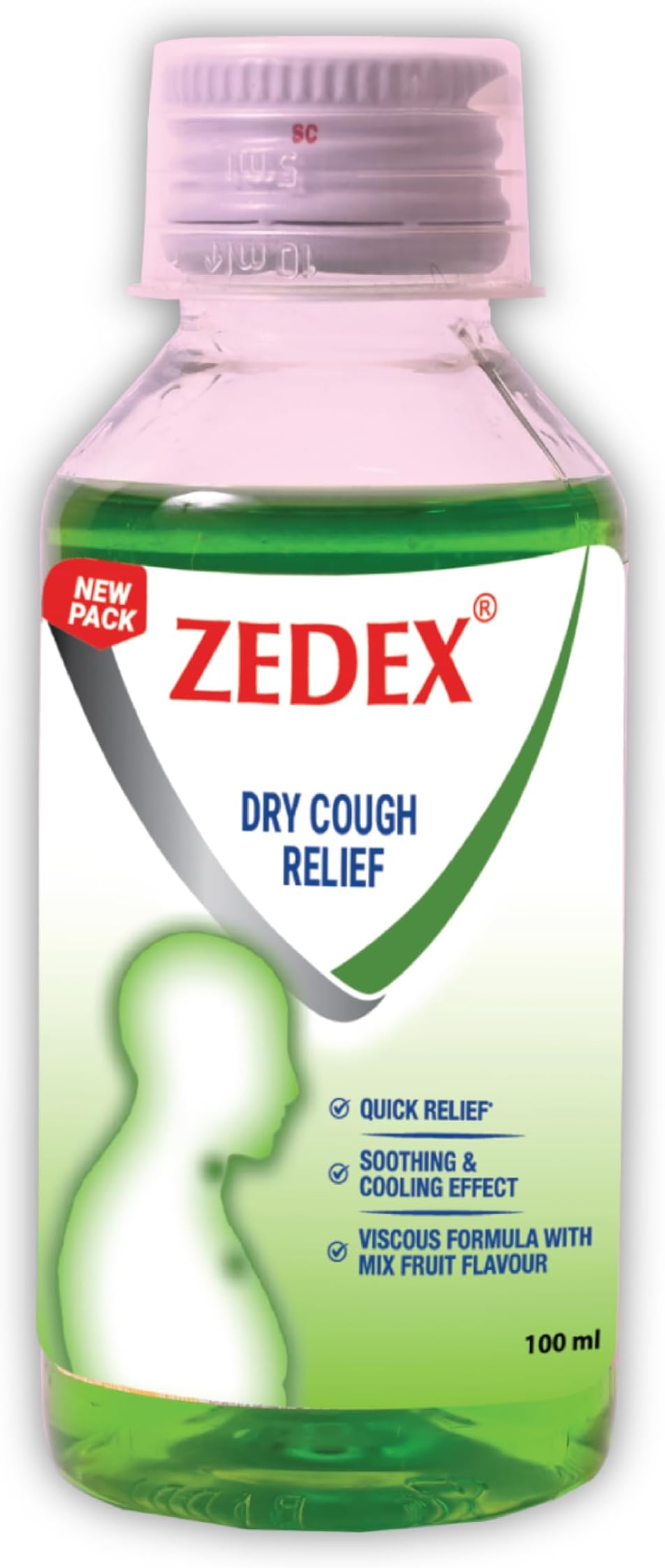 Zedex - Bottle of 100 ml Cough Syrup