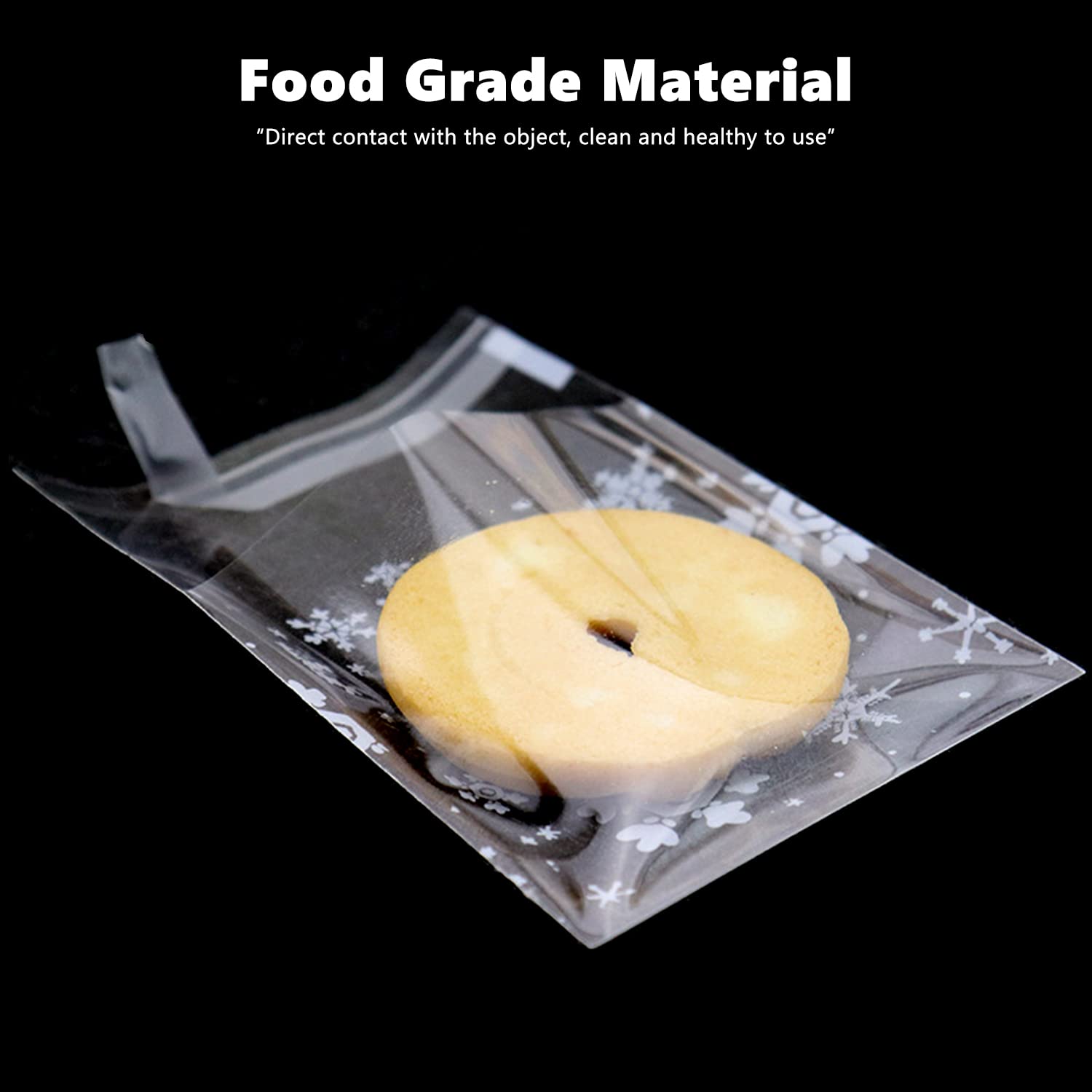 ALLY-MAGIC Y6-XHTMD Lot De 50 Sacs En Cellophane