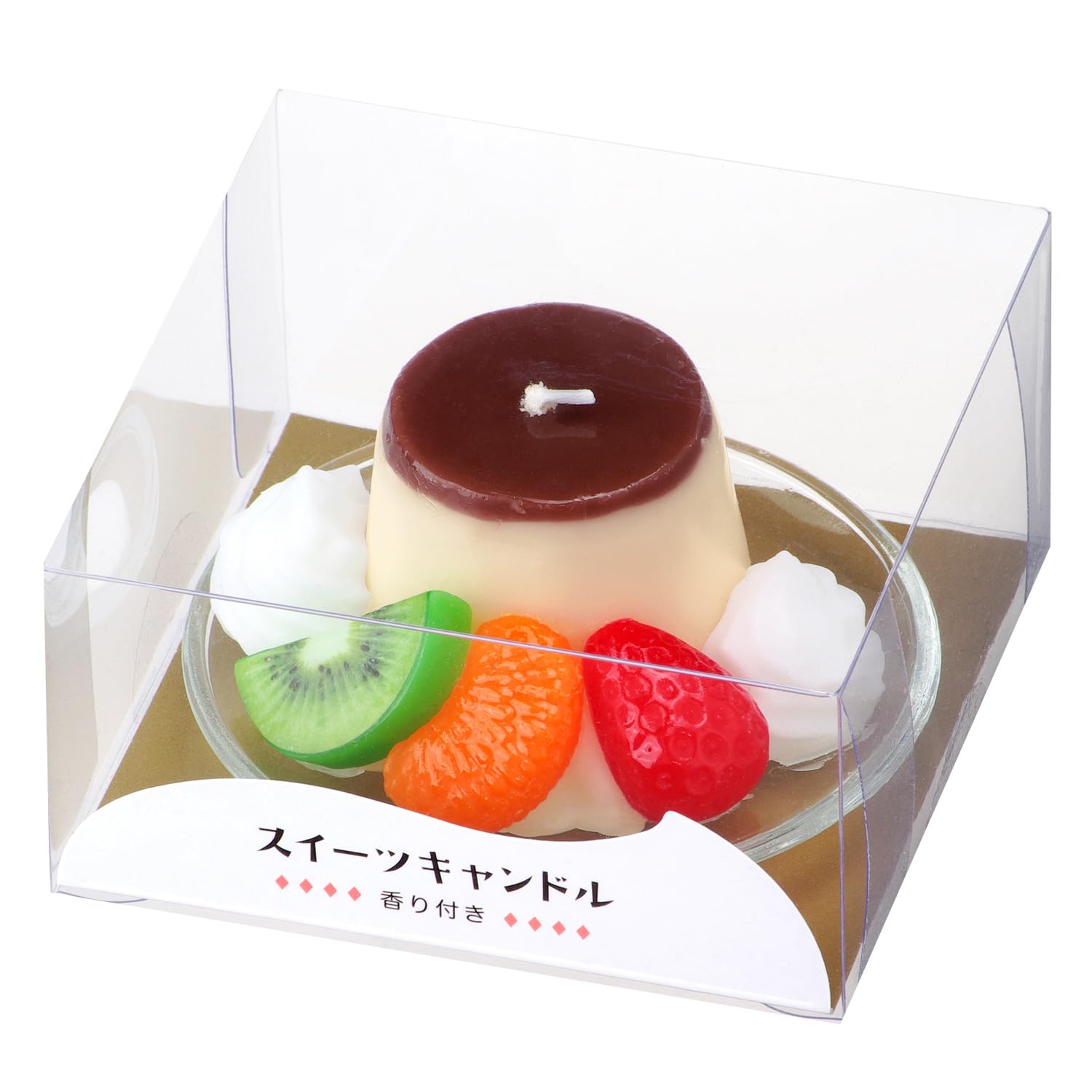 Amazon.co.jp: カメヤマ スイーツキャンドル プリンアラモード 香り