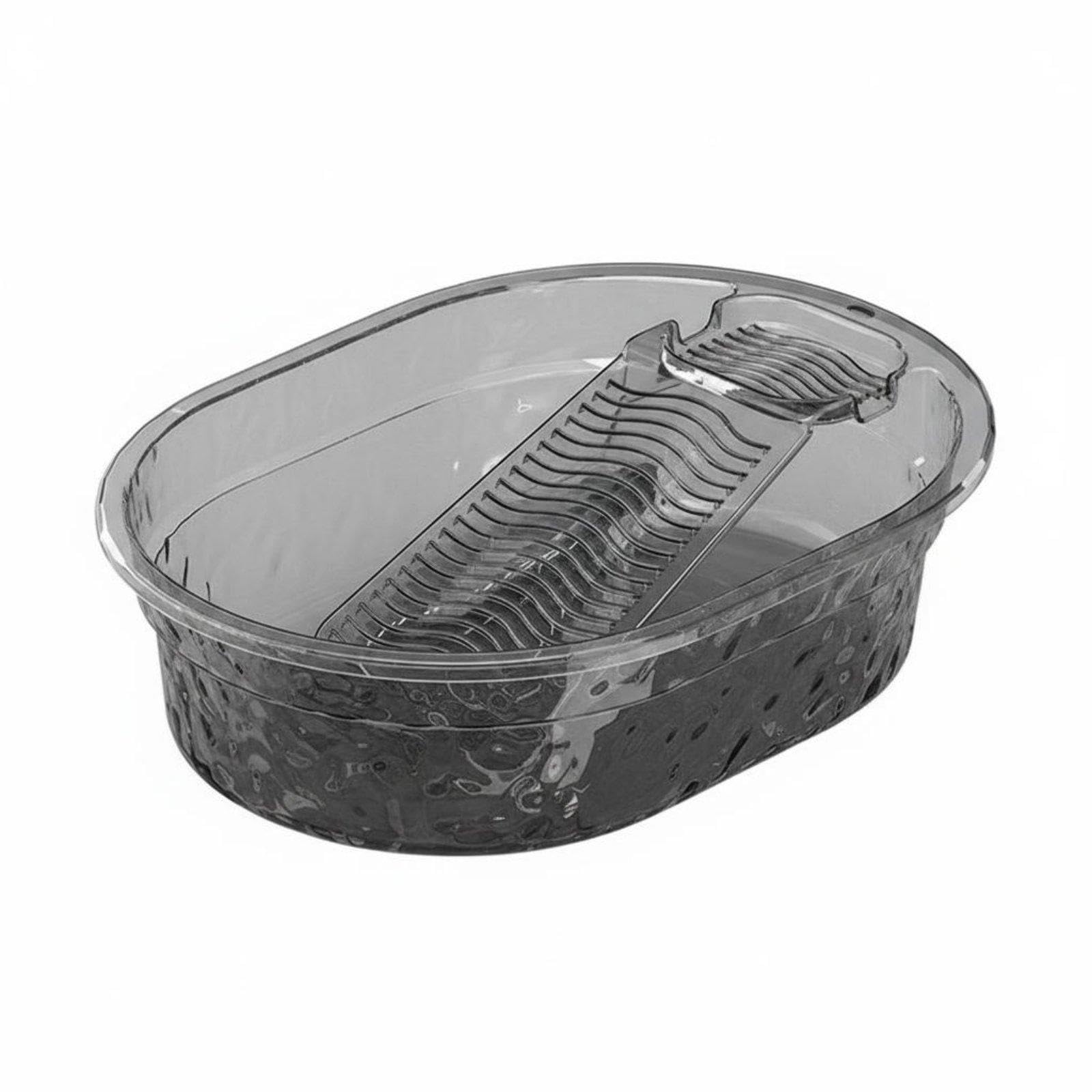 Laundry Basin with Ribbed Washboard Built-in Washboard Wash Tub with Board Large Washing Basin for Students, Infants, Dorm Room, Baby Care Large Pet Wash Basin-image-46