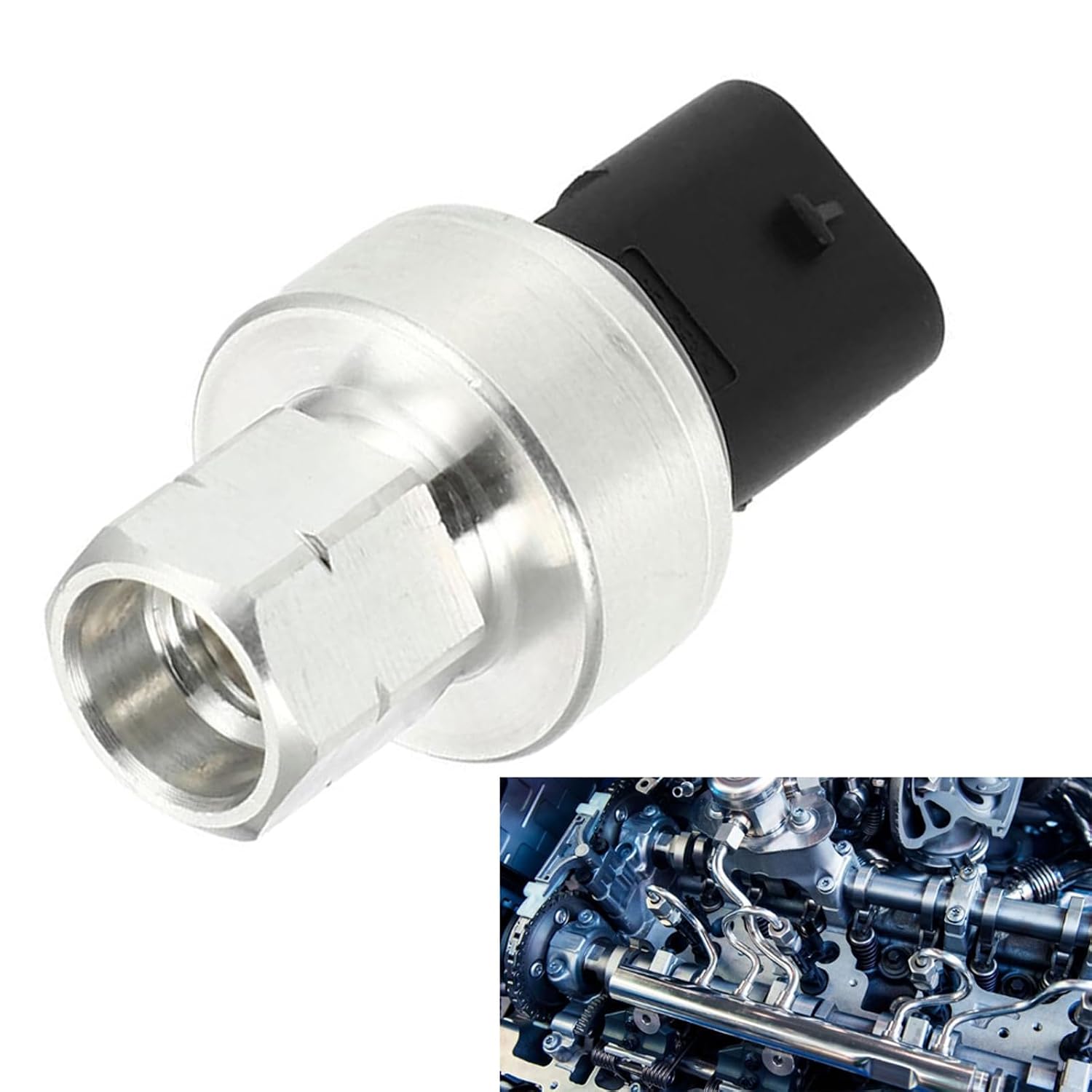 A/C Pressure Switch Sensor | OE Fit 68156982AA/68141376AB Compatible with Chrysler Compatible with Dodge Compatible with Jeep