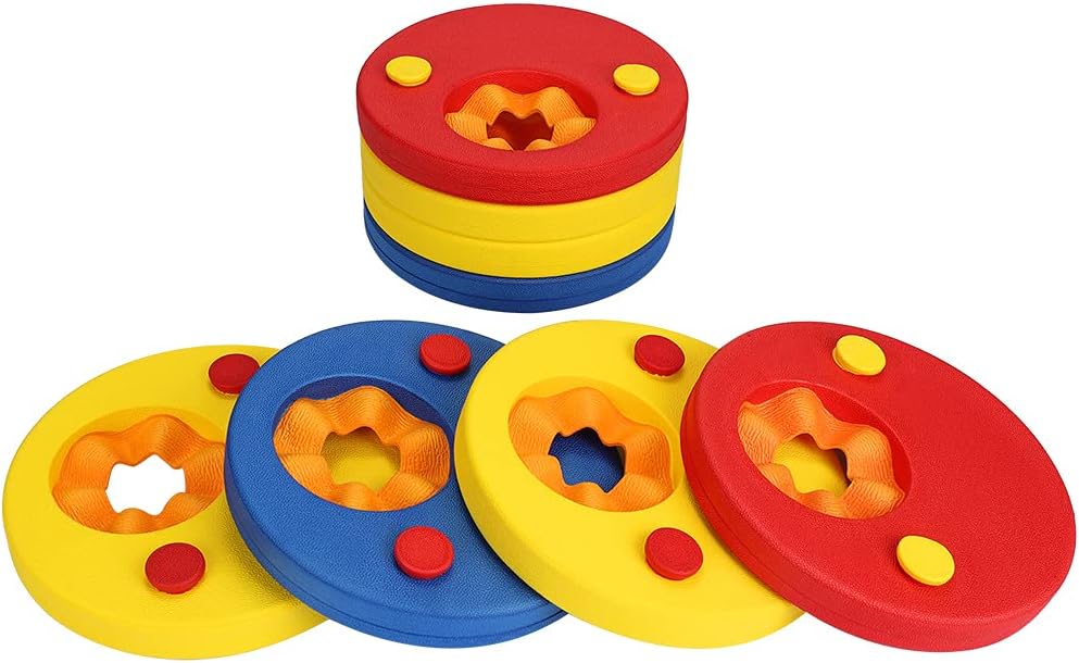 SKYSPER Arm Bands Swimming Float Discs Kids Foam Armband Pool Set for Swim Learning